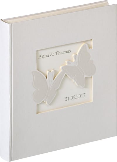 Walther UH-201 Farfalla - Trouwalbum - Formaat 28x30,5 cm - Parelmoer