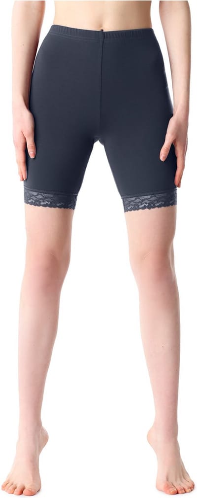Bellivalini BLV-BLV50-216-LE Dames Leggings - Sport - Vrijetijdsbroek - Kort - Viscose - Sporbroek - Yogabroek - Grafiet - S