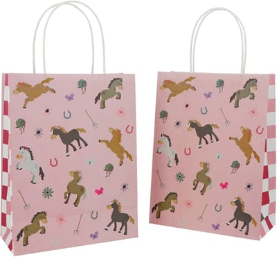 Paard Uitdeeltasjes Happy Horses 27cm (6st)