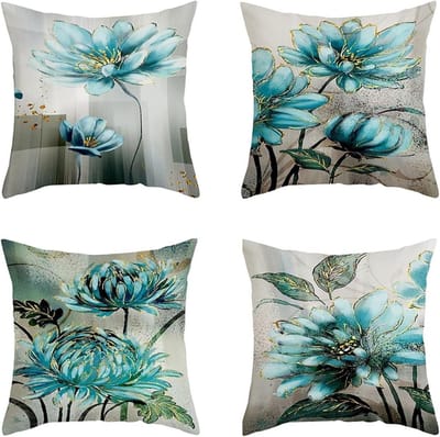 Kussenhoezen Set - Decoratieve Kussens - Woonkamer Decoratie - Dubbelzijdig Bedrukt - 90 x 90 cm - Meerdere Kleuren