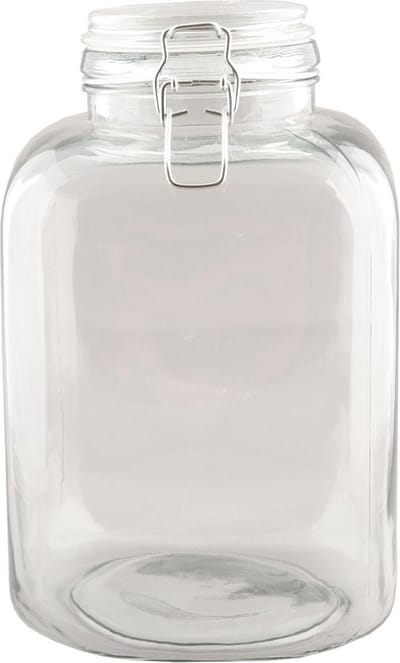 6GL0955 - Voorraadpot - Doorsnede/hoogte: 15 x 25 cm - glas - Transparant