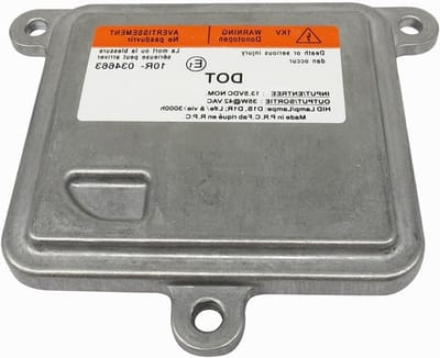 Koplamp Ballast Module - Verlichting Controle Unit - Auto Verlichting - Directe Vervanging - Standaard Formaat - Zwart