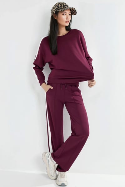 Modal Touch Regular Fit Sweatshirt en Broek Set