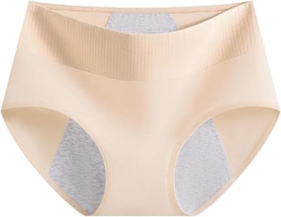 Menstruatie Broekjes - Menstruatie Ondergoed - Comfortabel Beschermen - 4-Laags Lekvrij - 1 Stuk - Zwart