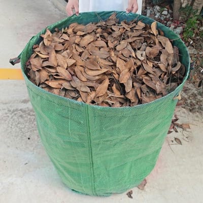 Tuinafvalzakken - Verzamelzakken Takken - Tuin Opruimen - UV-gestabiliseerd PP-weefsel - 272L 67 x 76 cm - Groen
