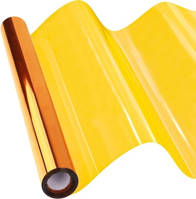 Inpakpapier Rol - Cellofaan Wrap - Geschenken Verpakken - Dikke Kwaliteit - 40 cm Breed - Goud