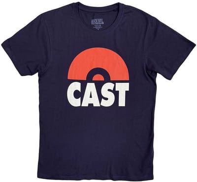 Cast - Classic Logo Heren Tshirt - 2XL - Donkerblauw