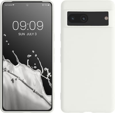 kwmobile telefoonhoesje geschikt voor Google Pixel 7 - Hoesje voor smartphone - Back cover in mat wit
