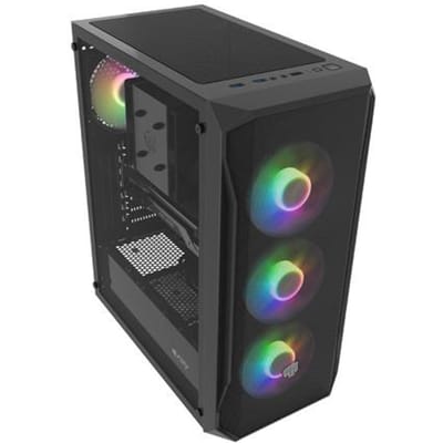 Fury Shobo SH4F - PC-behuizing - RGB - Zwart - Met Venster
