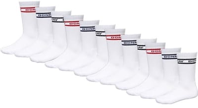 12-Pack Donnay - Sportsokken Premium Fit - Unisex - White (001) - maat 35-38