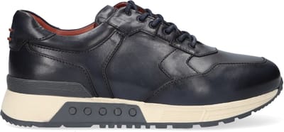 Greve Haarlem K Lage sneakers - Leren Sneaker - Heren - Blauw - Maat 46