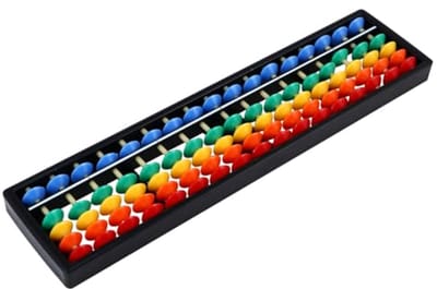 Telraam - Rekenmachine Speelgoed - Wiskunde Leren - 17-cijferige Staven - 264 cm - Kleurrijk
