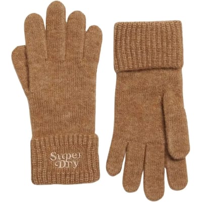 Dameshandschoenen in ribtricot Superdry