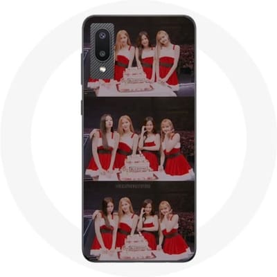 Coque pour Samsung Galaxy A02 BLACKPINK Cadeau de Noël Chanson Last Christmas