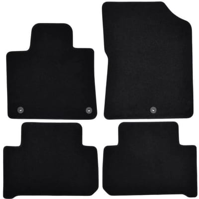 Tapis de sol - KIA - Sorento - Noir - 4 pièces - Renforcé sous les pédales