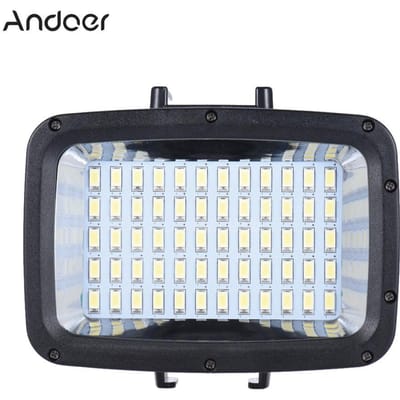 3 Modus 5500K LED-videolamp Lamp Duiken 40m met 2 stuks 2000mAh-batterij