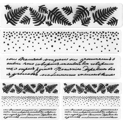9 Stuks Plastic Embossing Mappen Scrapbooking DIY Kaart Maken Embossed Sjabloon Papier Ambacht Gereedschap white