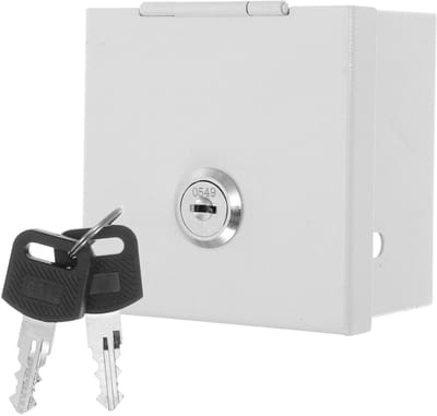 Dailygoody - Netwerkkabel Afsluitdoos - Beschermende Behuizing voor Elektrische Stekkerdoos - Licht Grijs - Aansluitdoos voor Wandcontactdozen - Compa