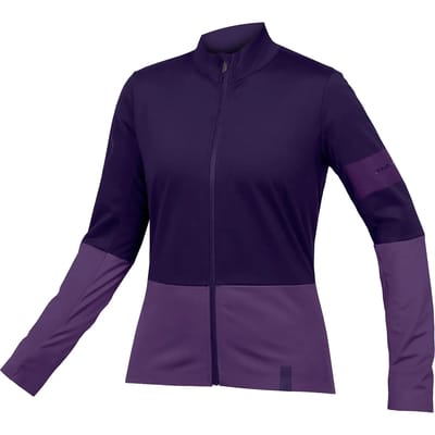 Endura Fs260 Jetstream Trui Met Lange Mouwen Paars S Vrouw
