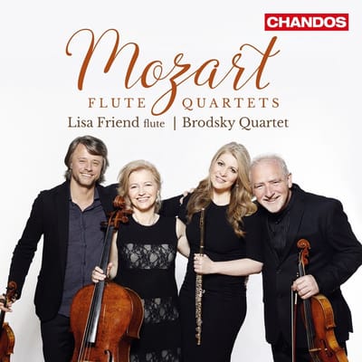 Lisa Friend & Brodsky Quartet - Mozart: Flute Concerts (CD)