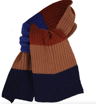 Sarlini - Kids- Jongens - Knit - Sjaal - Kobalt - Blauw - 2/4 jaar