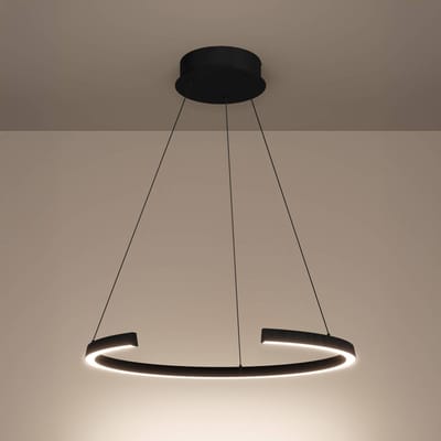 Stars of Light hanglamp Labonete zwart Ø80 cm 1-lamp CCT