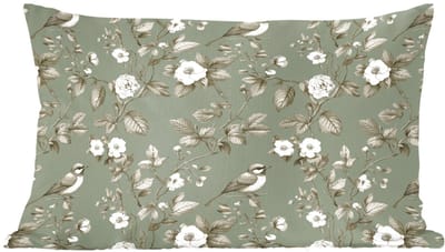 Sierkussens - Kussentjes Woonkamer - 60x40 cm - Botanisch - Vogels - Groen