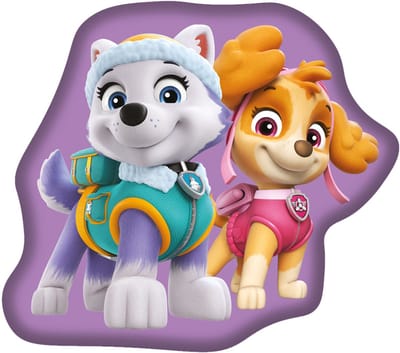 Paw Patrol Paarse decoratieve kussen 35 cm