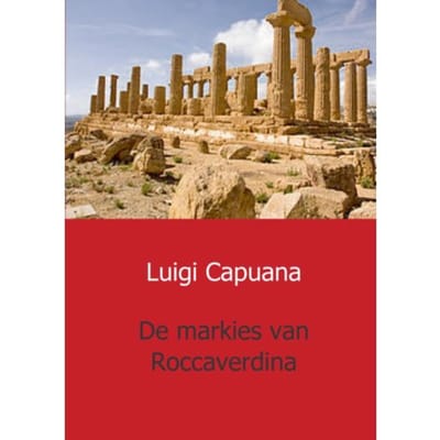 De Markies Van Roccaverdina - Luigi Capuana