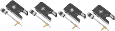 ibasenice 4 Sets onderdeel voor vervangende boogkikker onderdelen voor cello viool muzikale boogkikker strijkstok vervangen klem Accessoires oké muziekinstrument leerling hulpmiddel koper