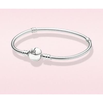 Nouveau Bracelet en Argent Sterling 925 Castle Shine Fit Charme Original Pour Femmes Bijoux Bracelet Cadeau 17 white