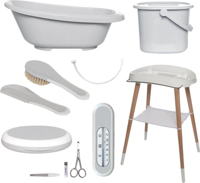 Badset 7 delig Sense Light Grey