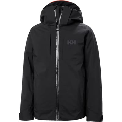 Helly Hansen Alpha Jas Zwart 8 Years Jongens,Meisjes