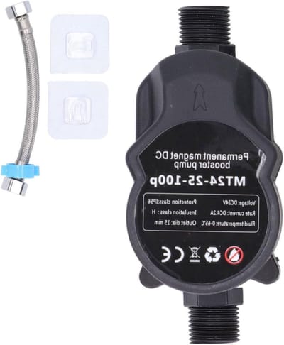 Waterdruk Booster Pomp - Huishoudelijke Pomp - Douche Verbeteren - Automatische Sensor - 25 Meter - Zwart