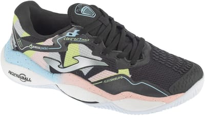 Joma Smash Lady 25 TSMALW, Zwarte padelschoenen voor dames 41 zwart