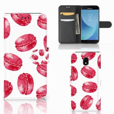 Samsung Galaxy A30 Book Cover Pink Macarons