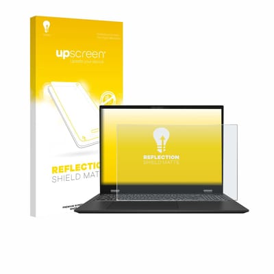 upscreen - Screenprotector voor MSI Prestige 16 AI Evo B1M - Folie Beschermfolie anti glare matte
