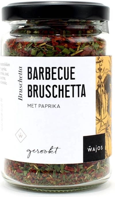 Barbecue bruschetta kruiden (gerookt) | Wajos | BBQ & Gourmet | 65 gram