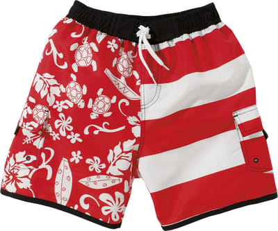 BECO shorts, binnenbroekje, elastische band, rood, maat 92/98