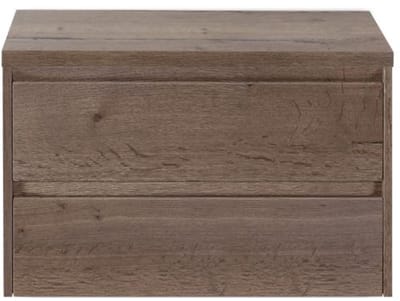 Dante Badmeubelset 80 cm - Tabacco - Wastafelbovenblad