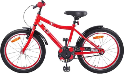 Kinderfiets - Jeugdfiets Meisjesfiets - Naar School Fietsen - Verstelbaar Stuur en Zadel - 20 inch - Rood