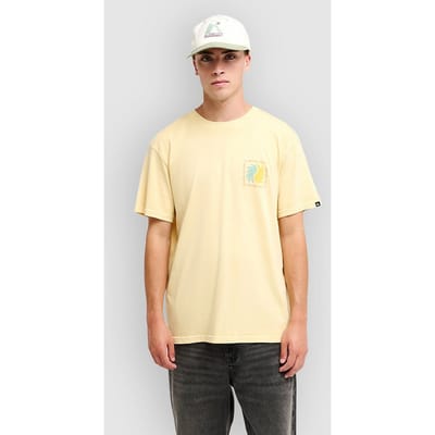 Quiksilver Vibes T-shirt Met Korte Mouwen Geel L Man