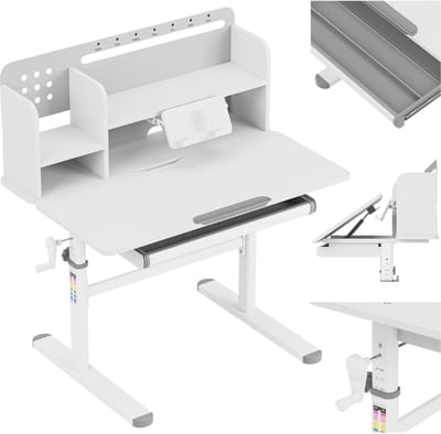 Mark Adler - Study 5.0 - Ergonomisch bureau voor een kind - Grijs
