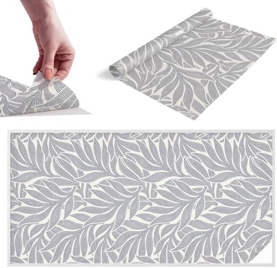 Tulup Raamfolie Anti inkijk - Bladdruppels Melkglas Folie - 200x100 cm - Grijs Anti inkijk Raamfolie Glas in Lood - Zonwerende Raamfolie - Voor de woonkamer, slaapkamer en kantoor - Privacy Folie Raam Glas in Lood
