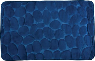 MSV Badmat Antislip – Zachte Absorberend Badkamer Mat met Kiezelsteenmotief – Badmatten voor Douche en Bad