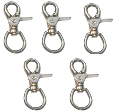 Karabijnhaak Set van 5 Stuks voor Reitsport