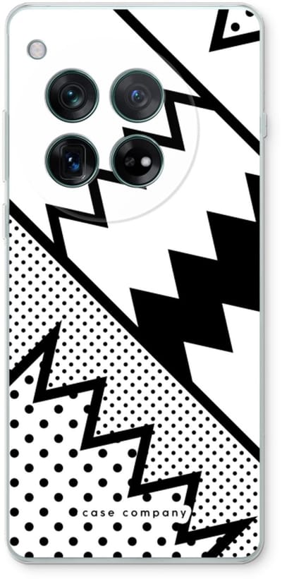 Case Company® - Hoesje geschikt voor OnePlus 12r hoesje - Pop Art #5 - Soft Cover Telefoonhoesje - Bescherming aan alle Kanten en Schermrand