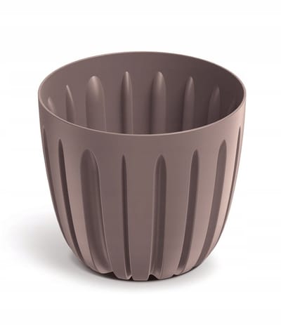 Prosperplast Wario - Bloempot - 13,8 cm - Brons Marsala - Modern Ontwerp