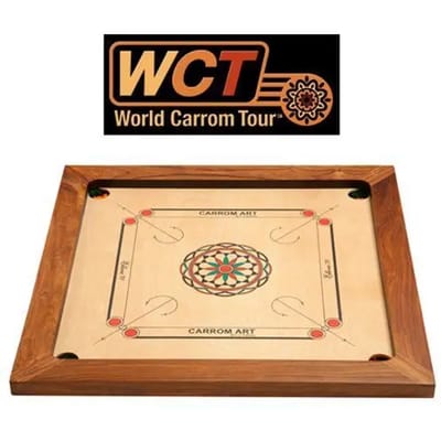 Bordspellen Carrom art Carrom Ellora