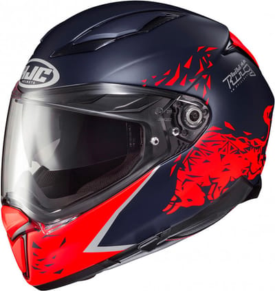 HJC F70 Spielberg Red Bull Ring Blue Orange MC21SF S